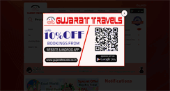 Desktop Screenshot of gujarattravels.co.in